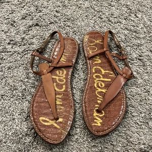 Tan colored Sam Edelman sandals